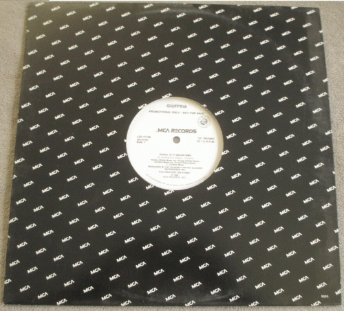 Giuffria : Radio (Vinyl 12'' Single Promo)